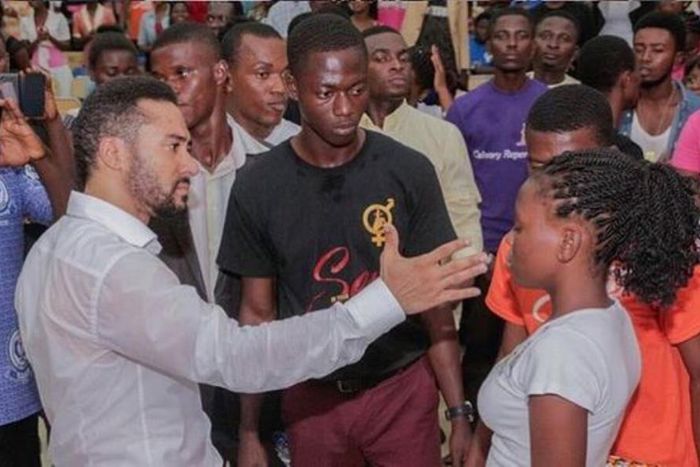 Majid Michel at Church