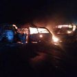 11 die in incinerated vehicles on Lagos-Ibadan Expressway.