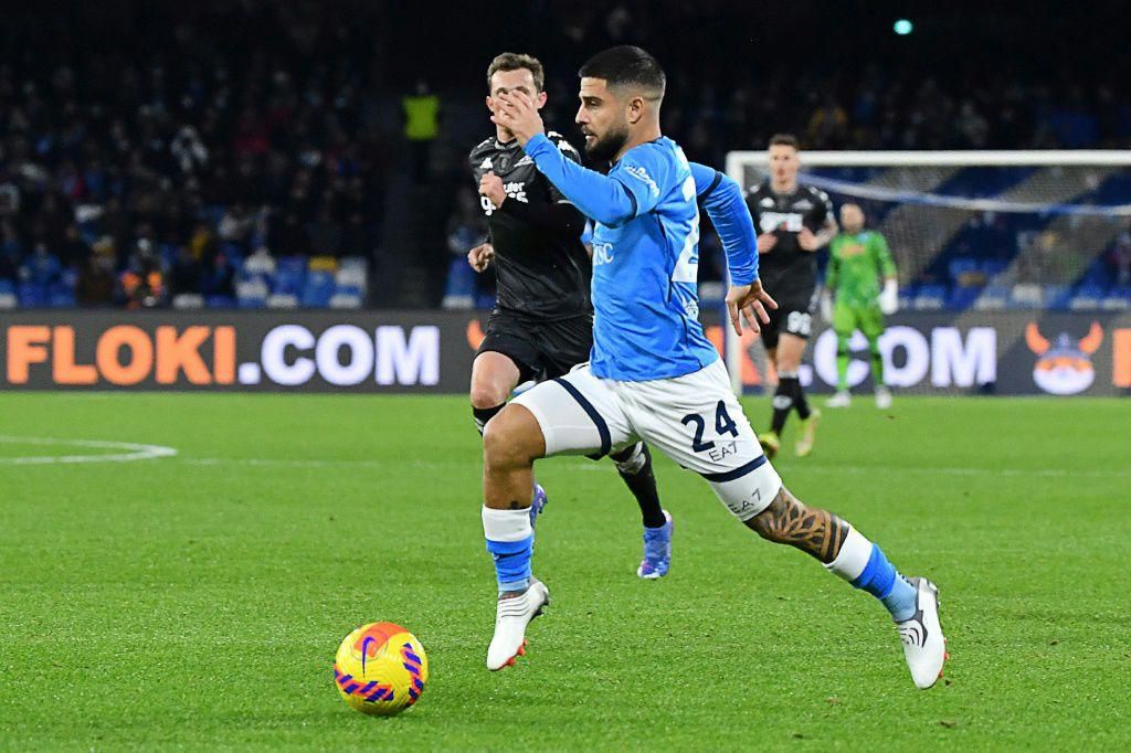 Lorenzo Insigne has scored 115 goals for Napoli, the same as Diego Maradona