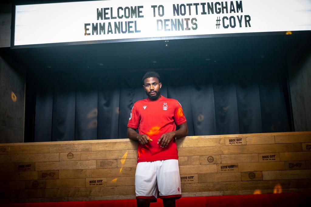 Emmanuel Dennis is the second Nigerian to join Nottingham Forest this summer after Taiwo Awoniyi