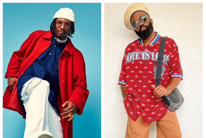 Reality TV star Efe Ejeba and media personality Noble Igwe [Instagram/EfeMoney] [Imstagram/NobleIgwe]