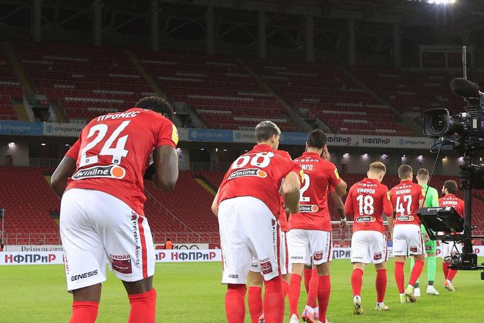 Spartak Moscow set to lose their place in the Europa League