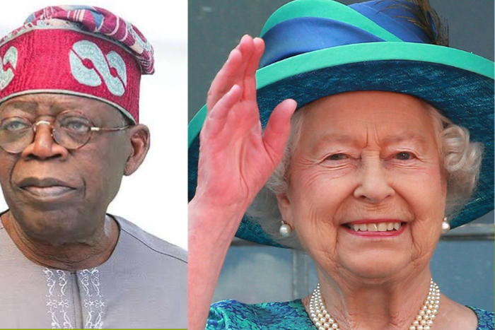Tinubu and Queen Elizabeth 11