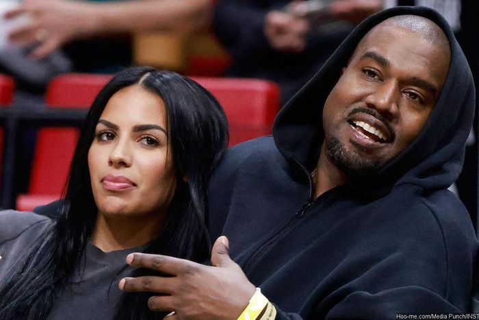 Rapper Kanye West, 45 and girlfriend Chaney Jones, 24.