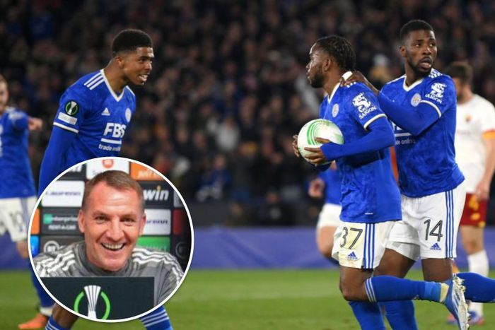 Ademola Lookman forced Roma's Gianluca Mancini to score an own goal as Leicester City drew with AS Roma at the King Power Stadium