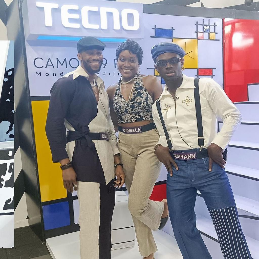 Byrann's outfit is certainly to the point [Instagram/tecnong]