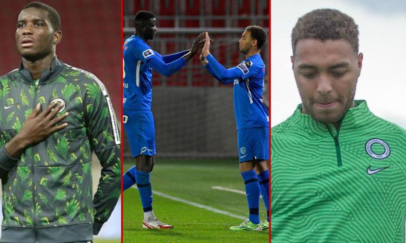 KRC Genk may be forced to choose between the Super Eagles duo of Paul Onuachu and Cyriel Dessers