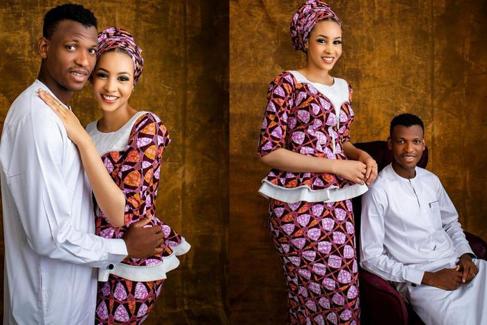 Shehu Abdullahi shows off style with wife, appreciates Kebbi State Governor [Photos]