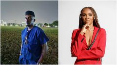 Nigerian rapper MI Abaga and his soon to be wife Eniola Mafe [Instagram/MIAbaga] [Instagram/EniolaMafe]