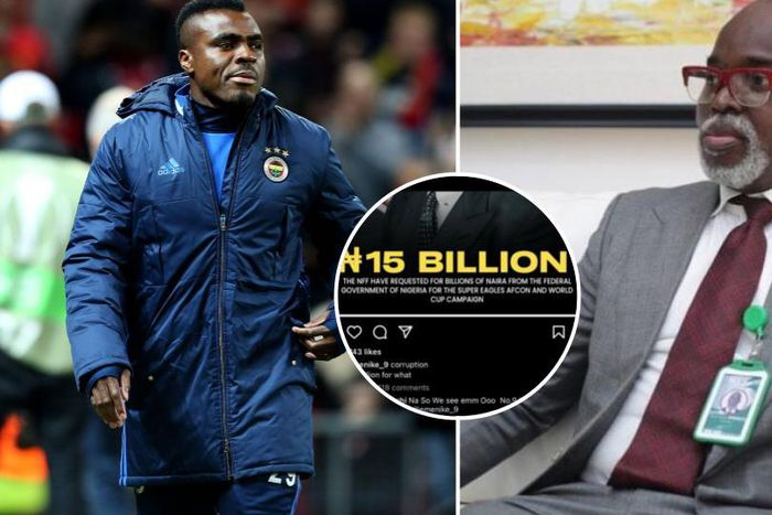 AFCON 2021: Emenike cries foul over NFF budget for tournament