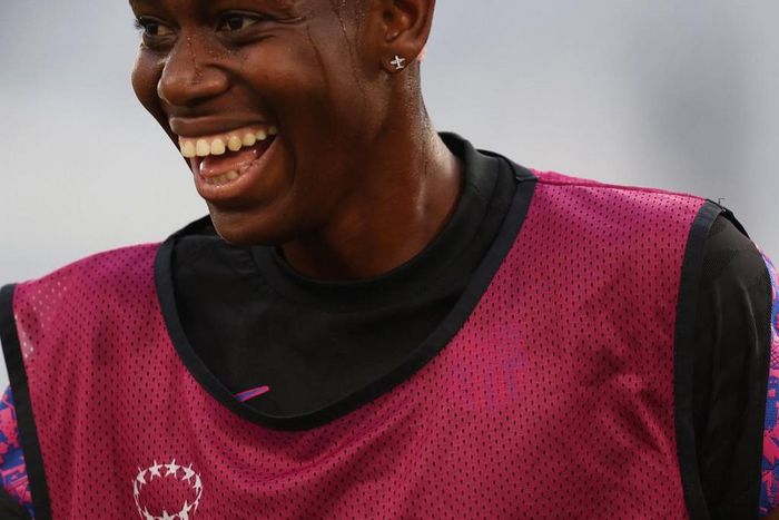 Asisat Oshoala talks tough ahead of Barcelona Femeni vs Olympique Lyonnais Féminin