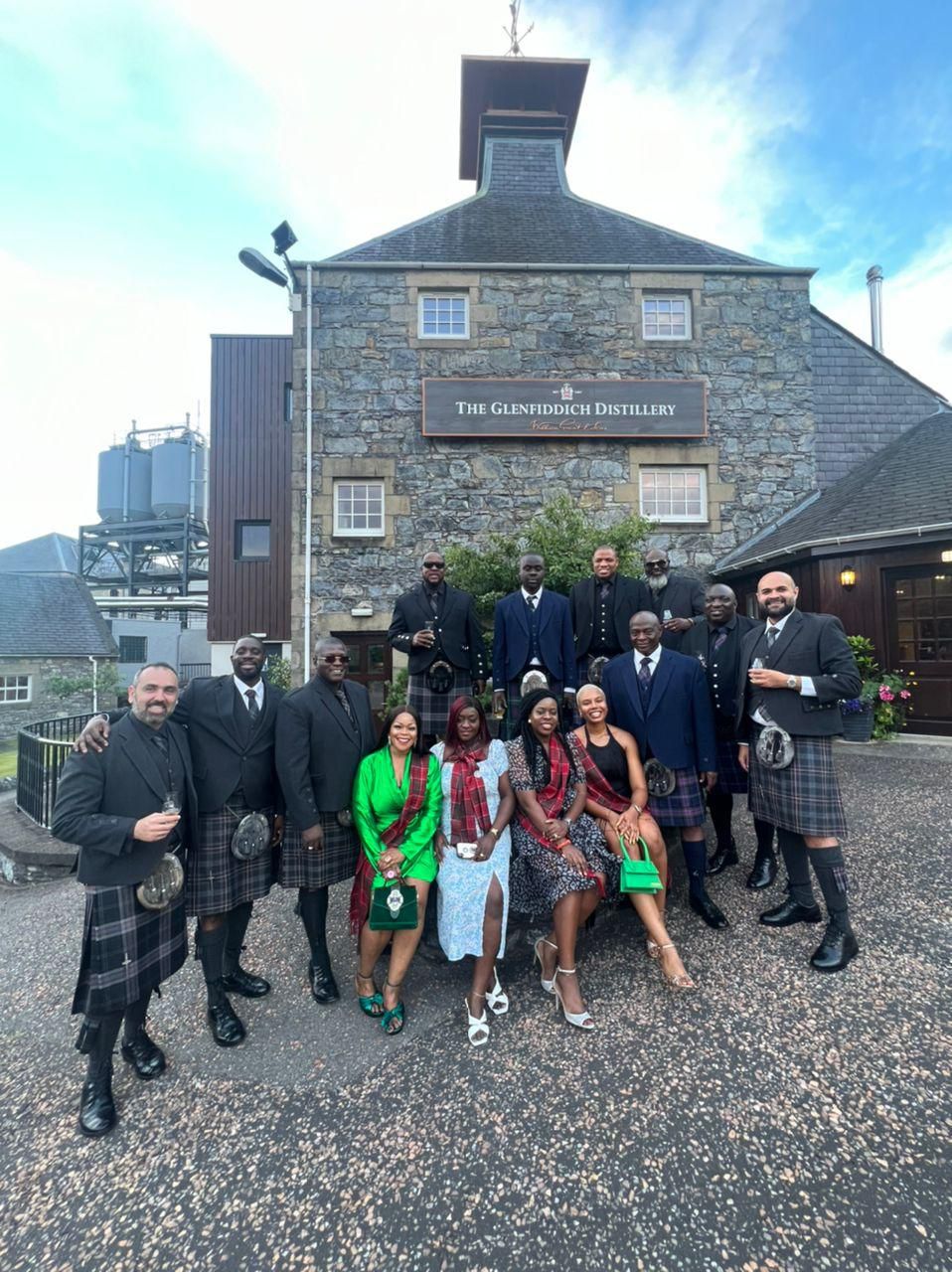Nigeria alcoholic beverage stakeholders explore Glenfiddich Distillery in Scotland #TripToDufftown
