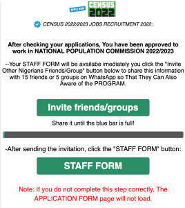 Fact-check: Is NPC recruiting for 2023 census? [NAN]