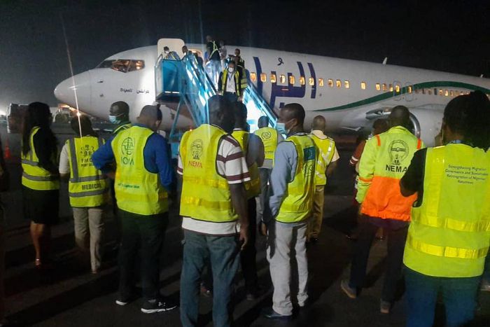 NEMA receives 167 stranded Nigerians from Libya. [NAN]