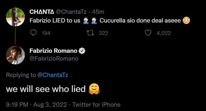 The Cucurella saga: Brighton vs Fabrizio Romano