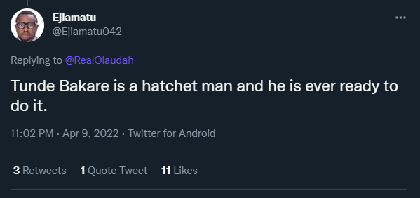 2023: Nigerians pounce on Tunde Bakare after declaring for presidency