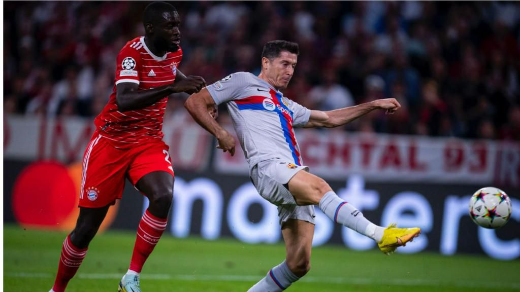 Reactions as Lewandowski betrays Barcelona against Bayern Munich