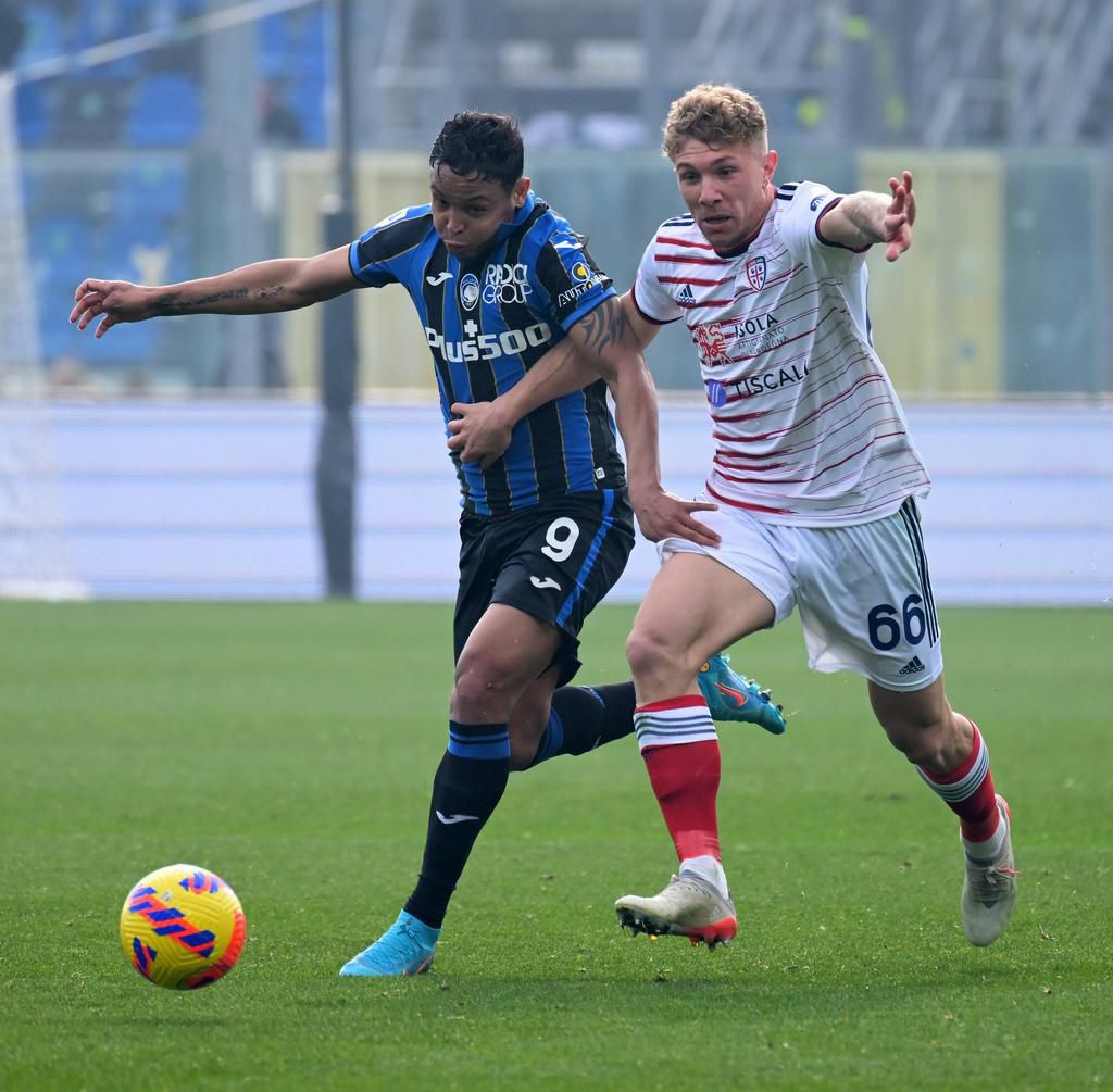 Atalanta suffered a shock 2-1 defeat at home to Cagliari