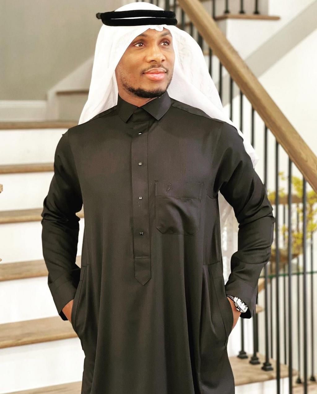 Odion Ighalo shows off style in new photos