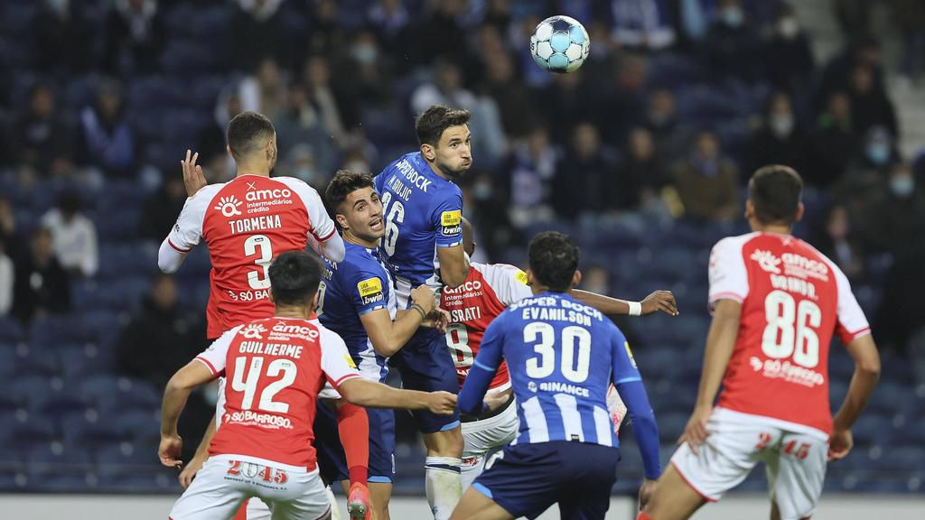 Porto ran out 4-1 winners over Braga