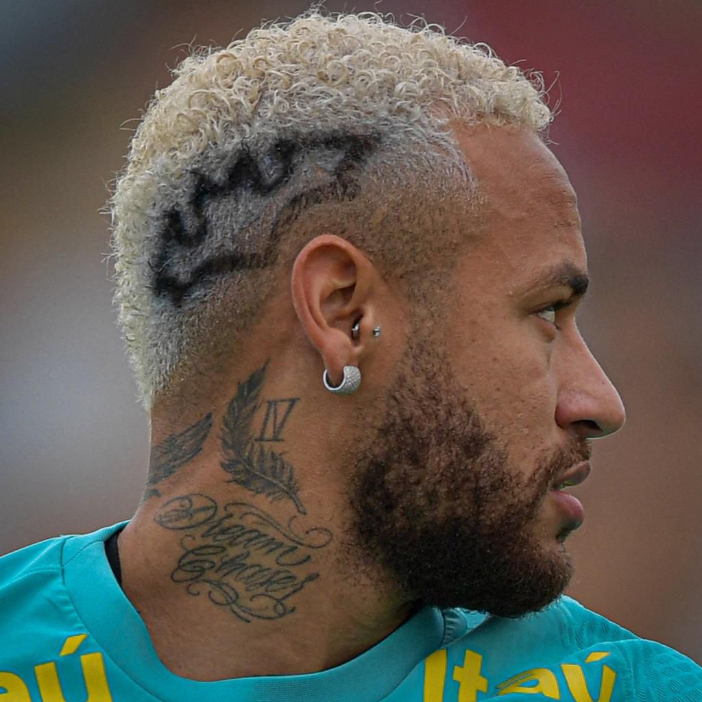 Neymar Batman Haircut