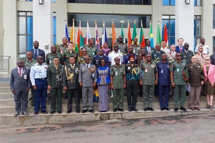 Foreign Defence Attaches/Advisers accredited by the Defence Intelligence Agency (DIA) in Abuja on Wednesday (24/8/22)