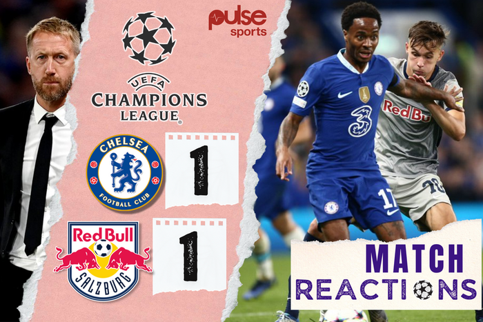 Social media reactions as Chelsea drop points in the UCL again