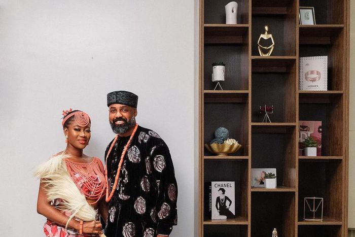 Nollywood actor Ifeanyi Kalu and wife Nicolette Ndigwe [Instagram/IfeanyiKalu]