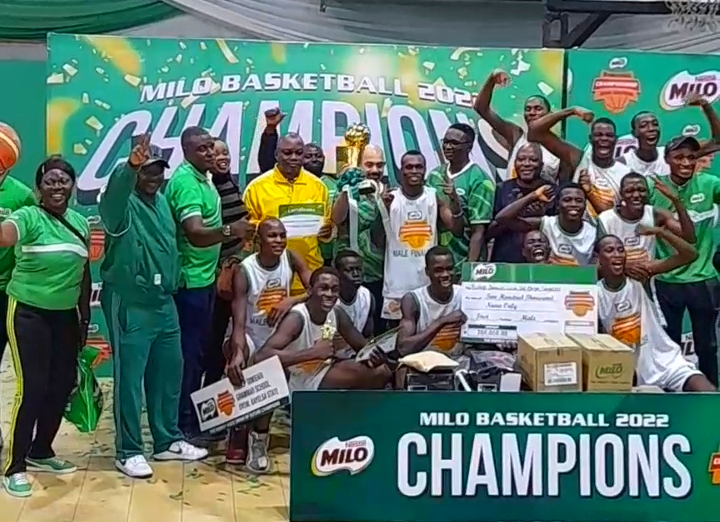 The victorious Bayelsa boys.