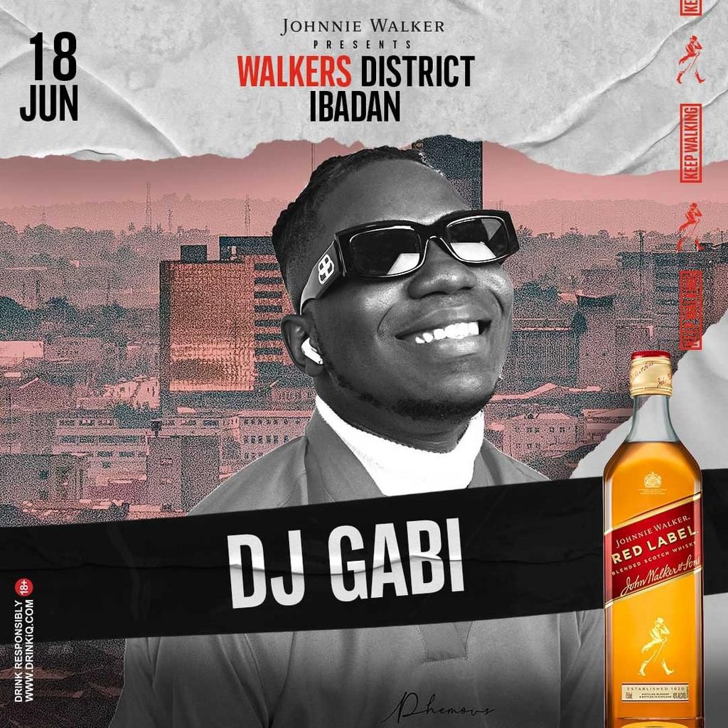 Walker’s District – Johnnie Walker is set to paint Ibadan a different type of red