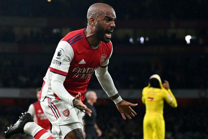 Arsenal's French striker Alexandre Lacazette