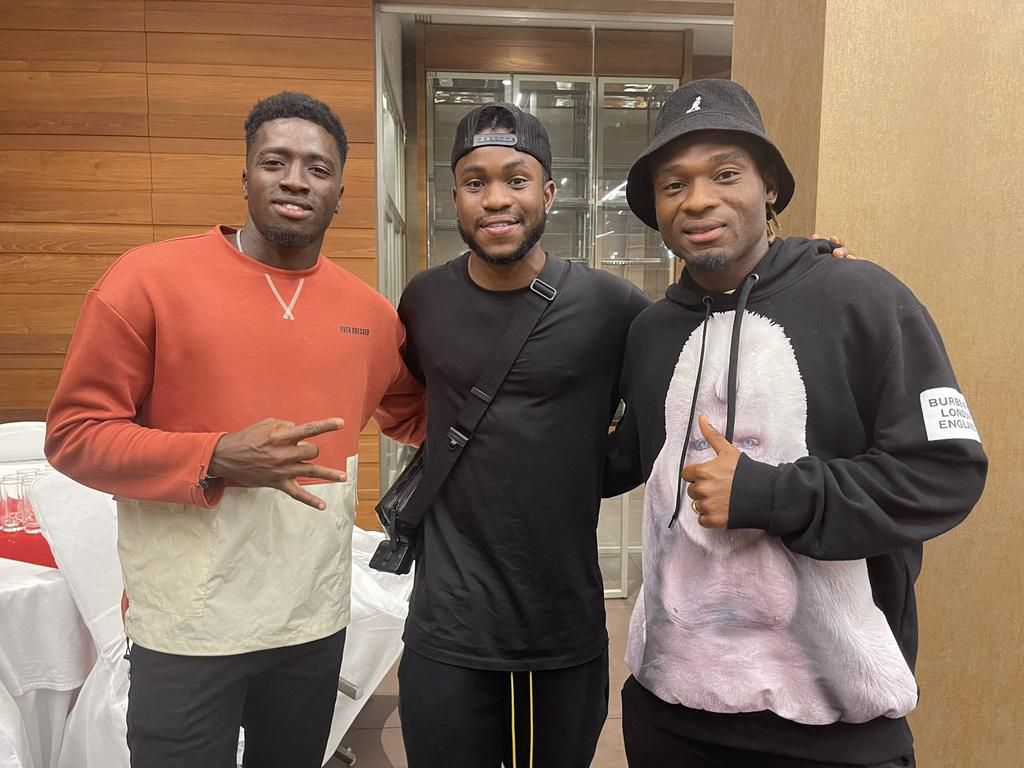 The latest arrivals to the Super Eagles team.