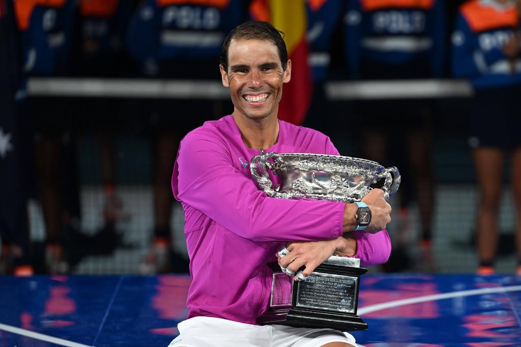 Rafael Nadal won the Austrialian Open in January to set the all-time record of 21 Grand Slam majors