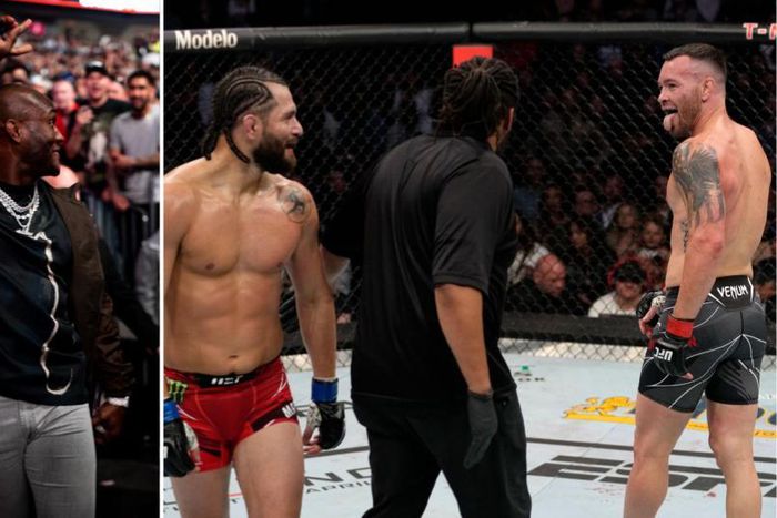 Kamaru Usman was there as Covington defeated Masvidal at UFC 272