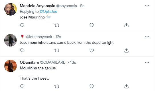 Reactions as Mourinho and Roma book Europa Conference League ticket