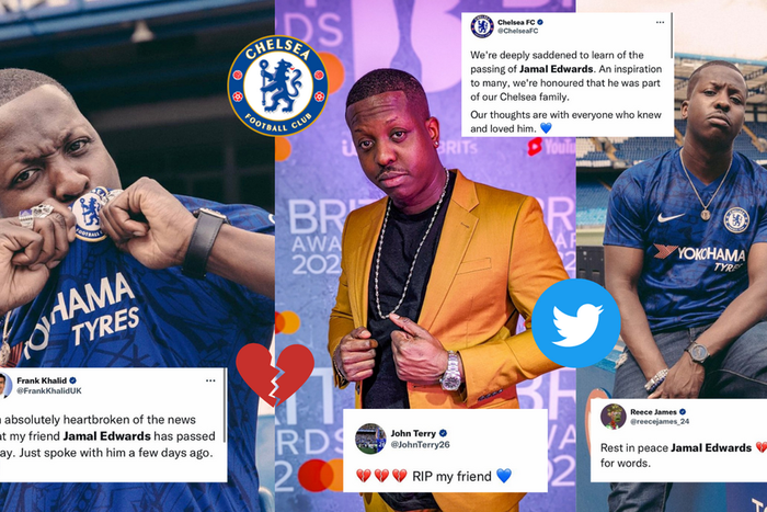 Chelsea players have reacted on social media to the death of UK Music Entrepreneur Jamal Edwards