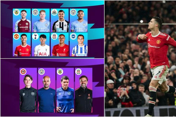 Cristiano Ronaldo is up for the Premier League Player of the Month award