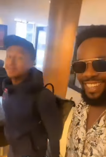 Patoranking teams up with Manchester United star Jesse Lingard in the UK