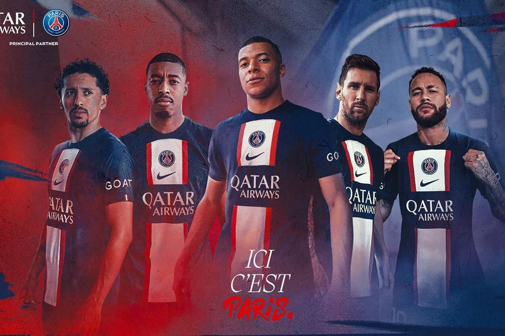 Mbappe, Messi and Neymar model new PSG home jersey [Photos/Videos]
