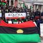 Suspected IPOB members. [Twitter/@Yeribabaa]