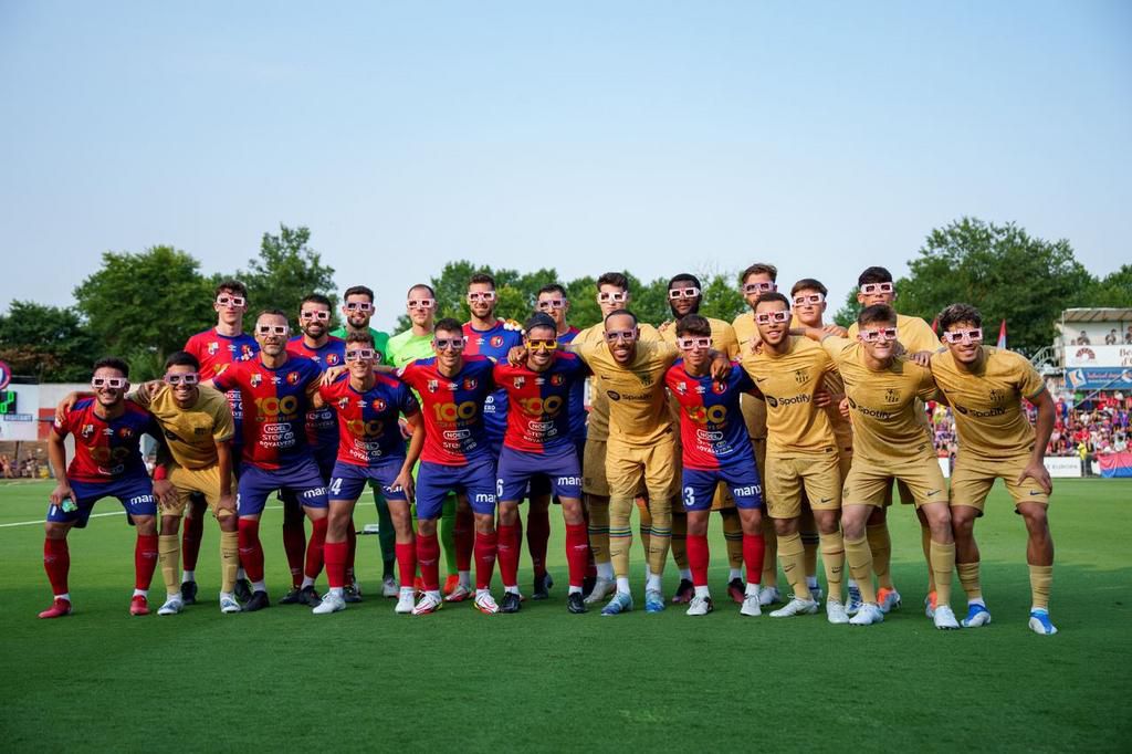 Reactions as Barcelona start pre-season with 1-1 draw against Olot