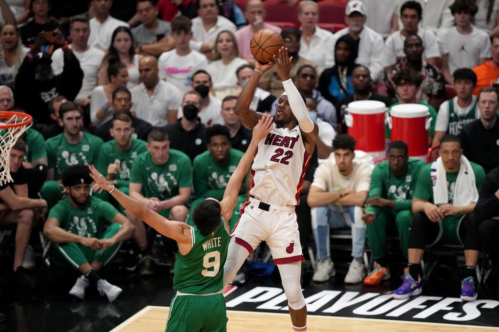 Boston Celtics beat Miami Heat in Game 7 to set up NBA Finals clash against Golden State Warriors