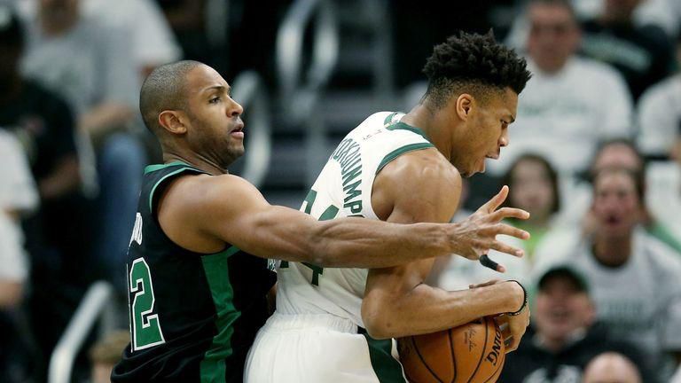 Al Horford did well to limit Giannis Antetokounmpo
