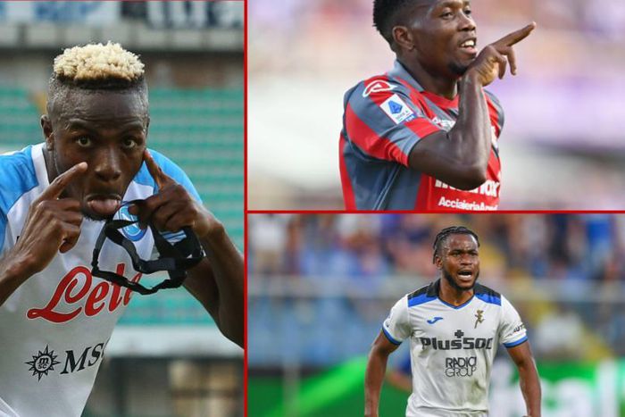 Nigerian players were some of the biggest stars on Serie A opening day