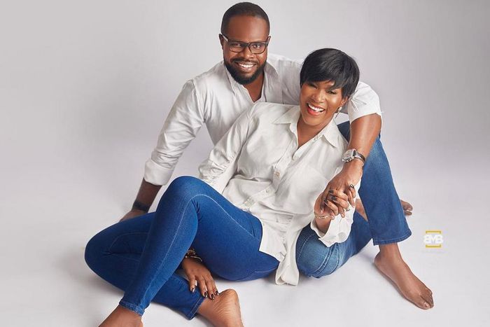 Nollywood actress Stephanie Linus and her hubby Idahosa Linus [Instagram/StephanieLinus]