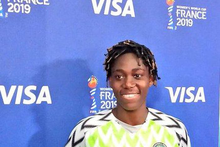 Asisat Oshoala (Twitter/FIFAWWC_NGA)