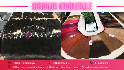 BIGGHAIR - The very first Vietnamese hair extensions office and store in Lagos, Nigeria