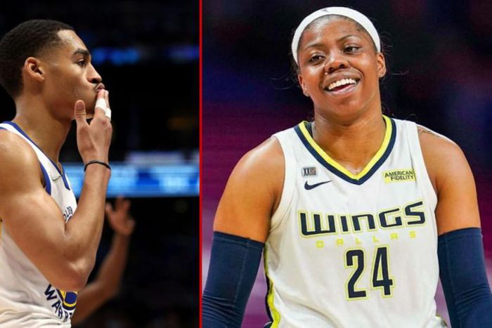 Jordan Poole had a lot of kind words for Arike Ogunbowale