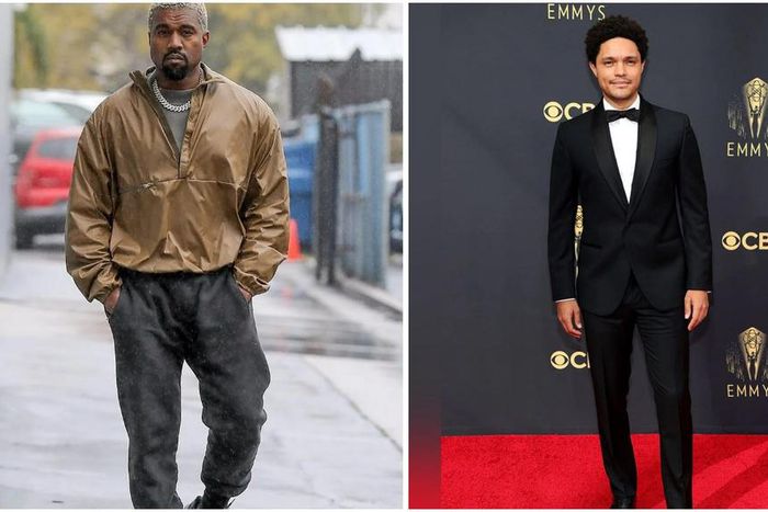 American rapper Kanye West and South African comedian Trevor Noah [Instagram/KanyeTheGoatWest] [Instagram/TrevorNoah]