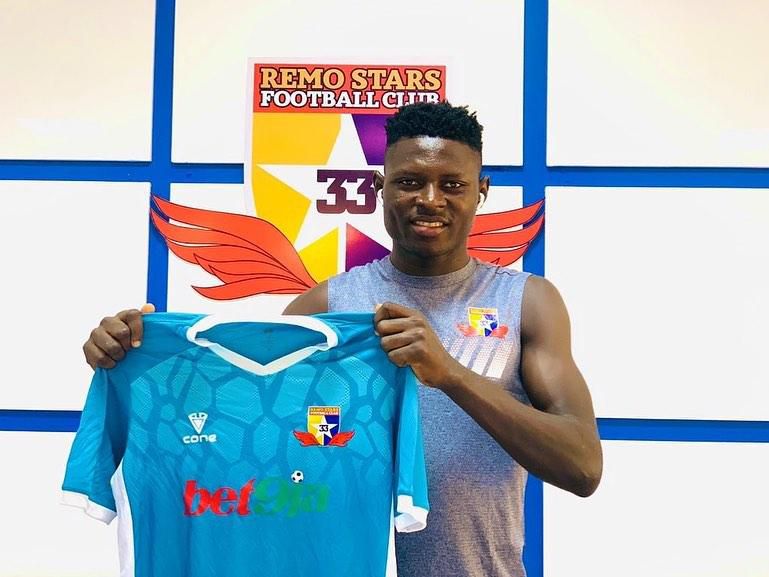 Olamilekan was unveiled four days ago by Remo Stars.